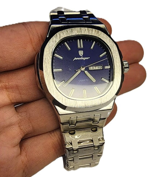 POEDAGAR PREMIUM WATCH BLUE DIAL