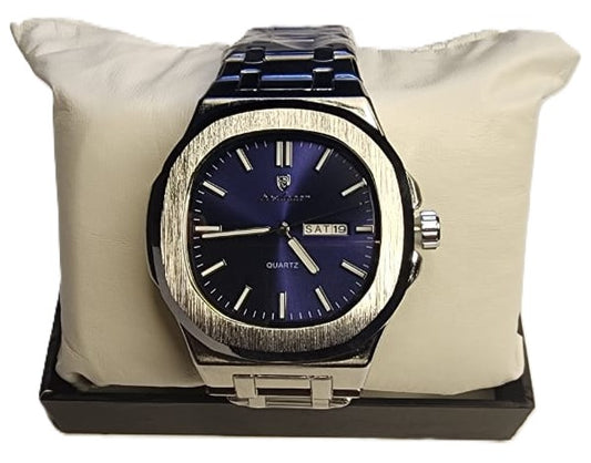 POEDAGAR PREMIUM WATCH BLUE DIAL